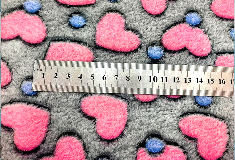 230gsm 160cm Dubbelsidig flanell 3D-tryckt plyschtyg 230gsm 160cm Dubbelsidig flanell 3D-tryckt plyschtyg