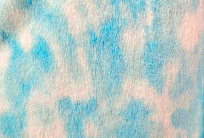 500GSM europeiskt minktryck regnbågsfärgat minktyg 500GSM europeiskt minktryck regnbågsfärgat minktyg